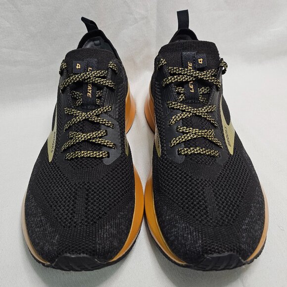 Brooks Running Levitate 4 Black Gold Victory Trainer Shoes Women's Size 8- EUC - Picture 2 of 11